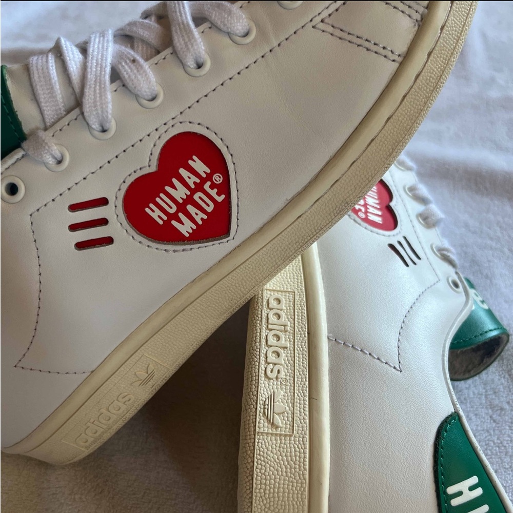 Adidas x HumanMade - Stan Smith - Dryalls and Heart details - Size 8